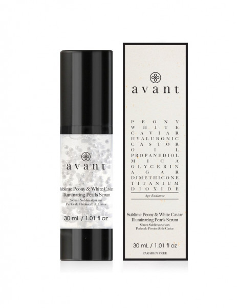 Avant Age Radiance - Sublime Peony & White Caviar Illuminating Pearls Serum