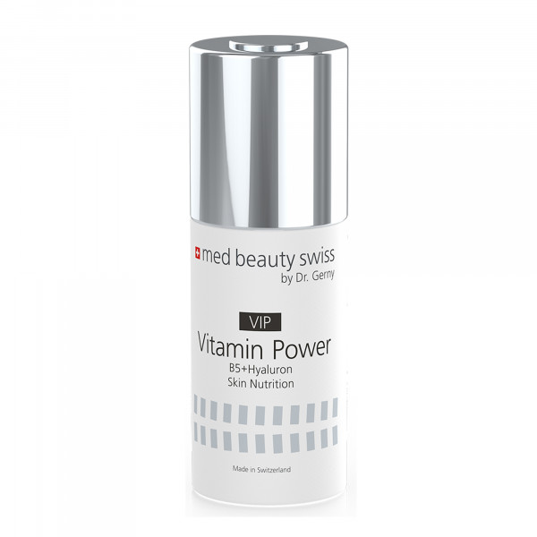 med beauty swiss VIP Vitamin Power B5 mit Hyalur.