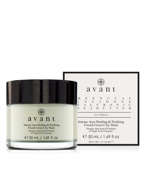 Avant Acne Defence - Intense Acne Battling & Purifying French Green Clay Mask